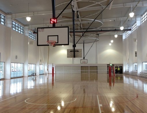 Indoor basketball