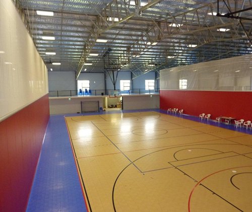 Stadia roll curtains