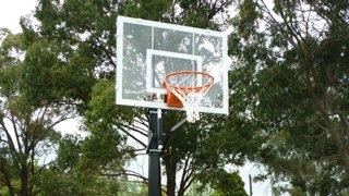 BBJAM Outdoor Residential Basketball Hoop & Backboard