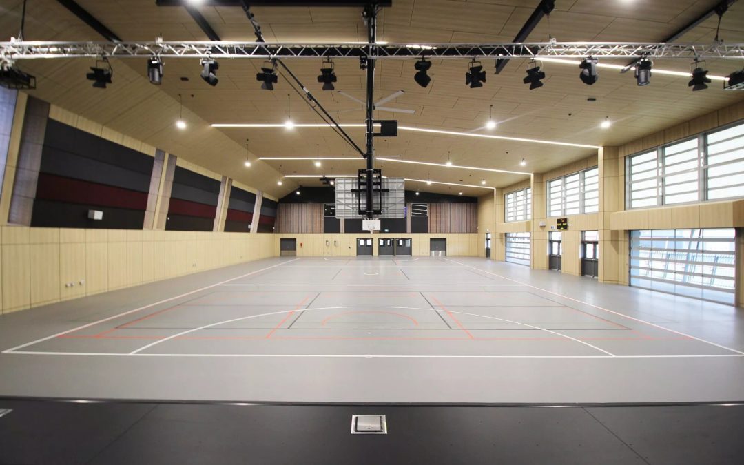 Wilston State School's Roof Mounted Basketball Systems